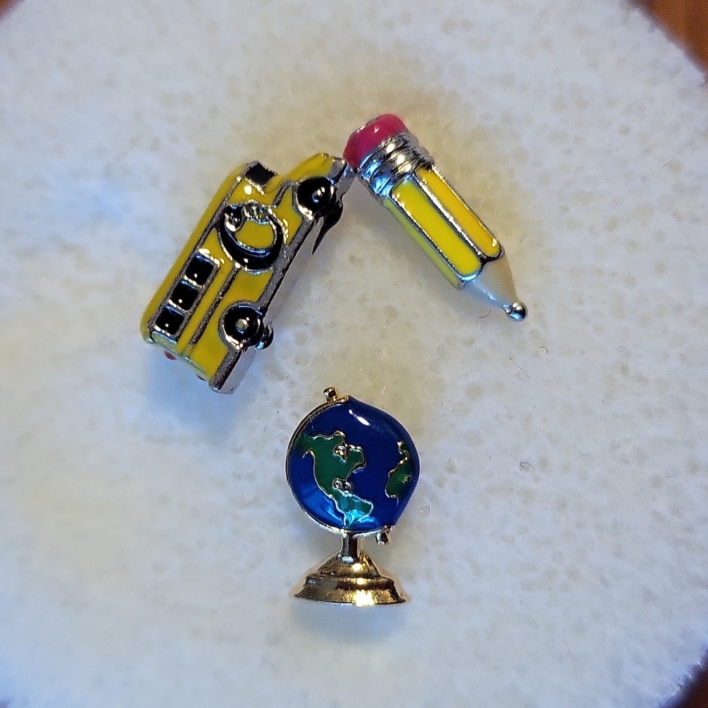 Origami Owl charm set of 3